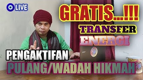 🧿LIVE PENGAKTIFAN PULUNG HIKMAH KEPARANORMALAN