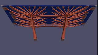 Structural optimization with compression criterion