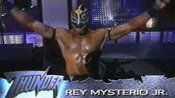 Rey Mysterio intro video - WCW nWo Thunder (PlayStation)