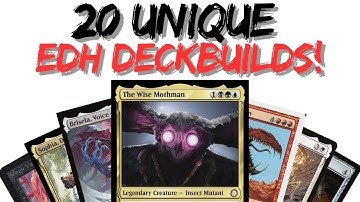 20 Unique Commander Deck Ideas: EDH Deckbuilding