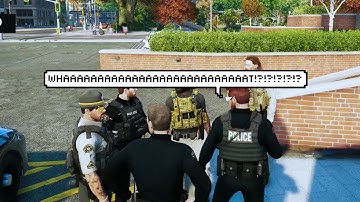 Some cops react to Conan Clarkson becoming a Marshal. | GTA NoPixel 4.0