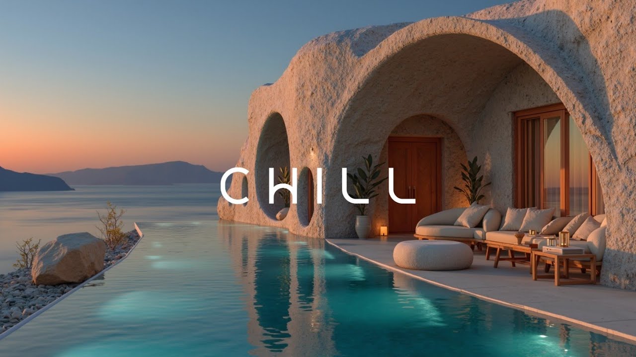 Tropical Deep House Vibes 🌴 Sunset Chill Lounge Mix | Ocean House Relaxation