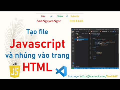 Video: Làm cách nào để thêm tệp JS vào NetBeans?