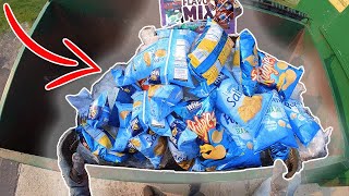 Dumpster Diving - It was Full of Chips! Plus more