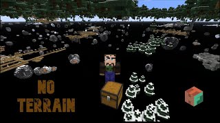 Worldgen Mod Showcase - Terrainless World Generation