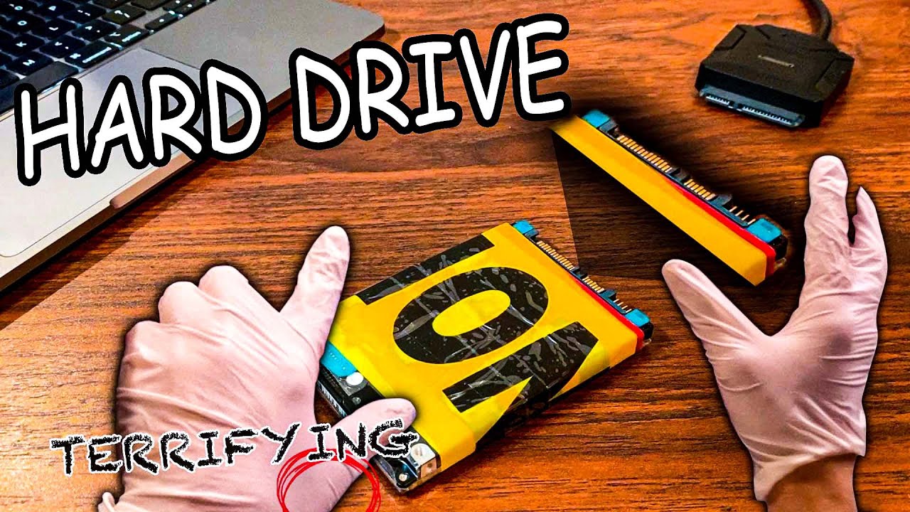 ⁣I UNLOCKED A DARK WEB HARD DRIVE