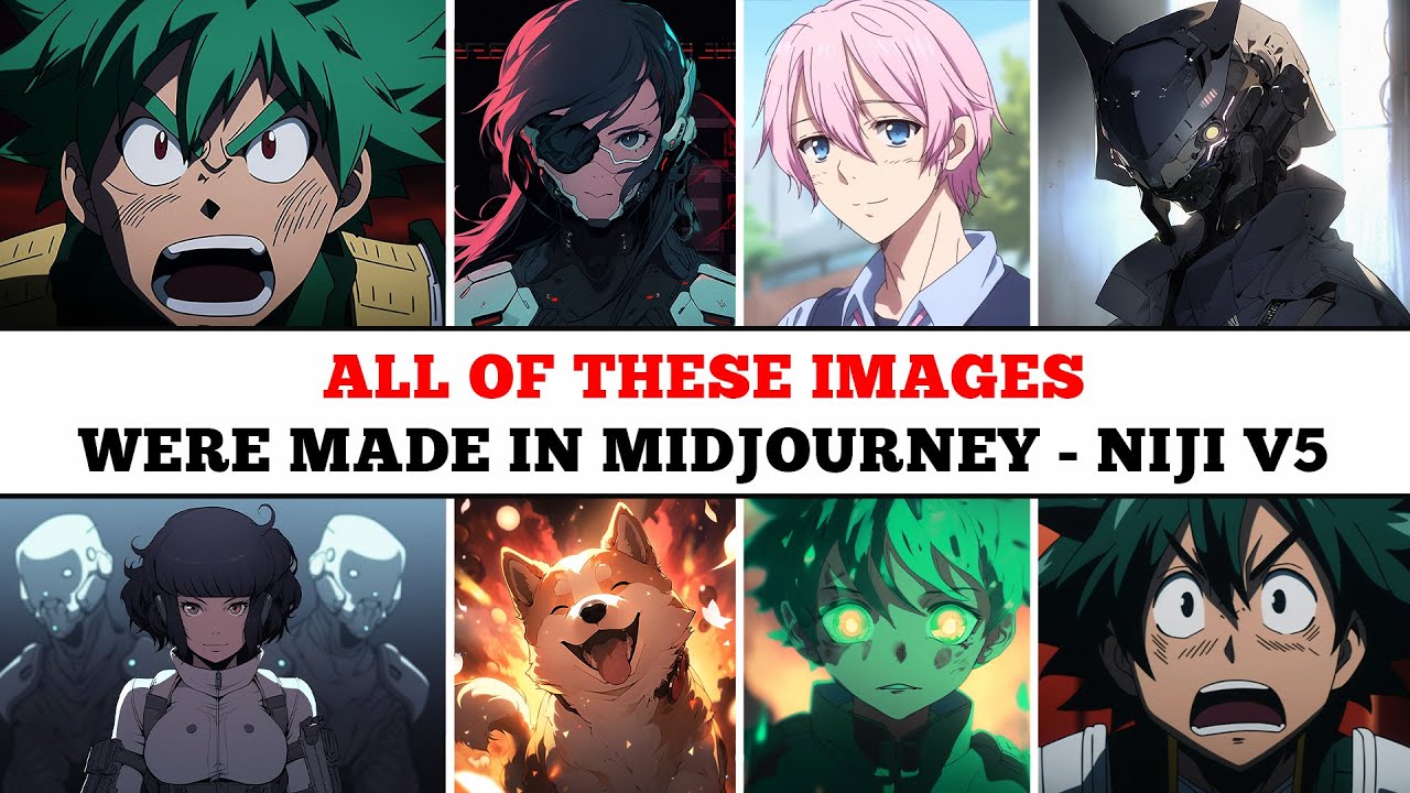 498 Midjourney Anime Prompts: Vol 3 | People Illustrations ~ Creative Market
