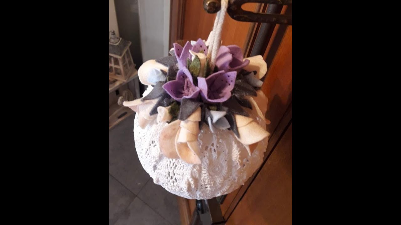 FIORI IN PANNOLENCI ( TUTORIAL )# ROSY FIGURA #