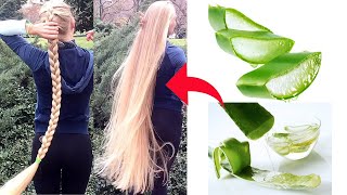 grow Extremely Long hair with Aloe Vera Oil