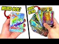 This weird scarlet  violet pokemon box had over 100 ultra rare cards inside it