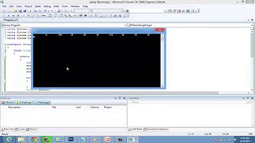 How to work with Arrays in C#