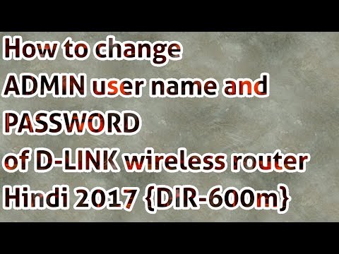 How to change wifi username and password dlink