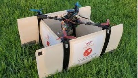 Autonomous Quad Biplane UAV with Adaptive Control Law - Preliminary Flight Test Results