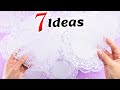 7 IDEAS fáciles y rápidas con blondas de papel / Decoración para fiestas