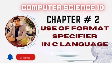 Class 10 || Use of Format Specifier In C language || with Practical Demonstration