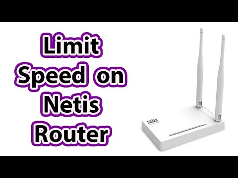 How to Limit Wifi Speed on Netis Router | Bandwidth Control | Netis Router  Tutorial - YouTube