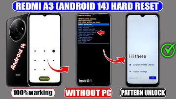 Xiaomi /Redmi A3 Hard Reset "Screen Lock Bypass ✅ Not Working 2024 ❌ How To Factory Reset Redmi A3 ✅