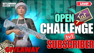 1V1 ROOM CHALLENGE WITH SUBSCRIBER | UNLIMITED CUSTOM ROOM | MrJG Gaming | #bgmi  #shortfeed #shorts