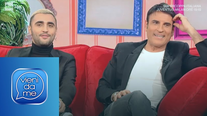 Sal Da Vinci racconta l'emozione di essere nonno - Vieni da me 16/01/2019