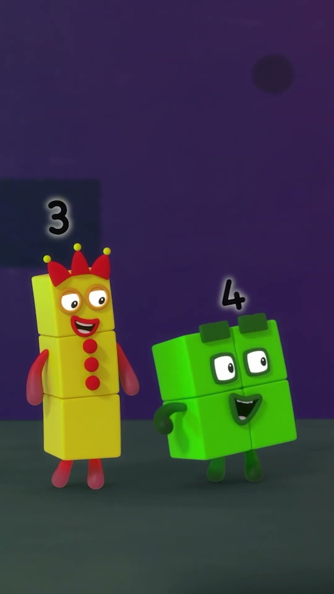 Colourful Maths - Part 4 | Meet Number Nine | 123 Learn to Count | Numberblocks #shorts