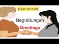 Learn german online  begrungen  greetings  level a1