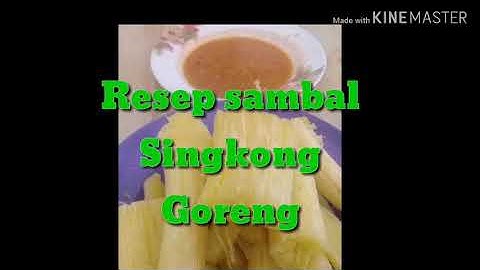 Sambal singkong goreng