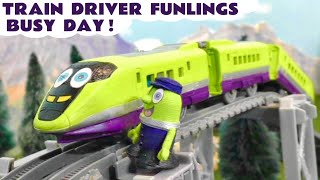 Train Driver Funling has a busy day with the Funling Express by Funlings Stories 44,875 views 3 months ago 5 minutes, 55 seconds