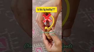 which fig is healthy? dark or light? hard or soft?#shortsfeed #shortsvideo screenshot 5