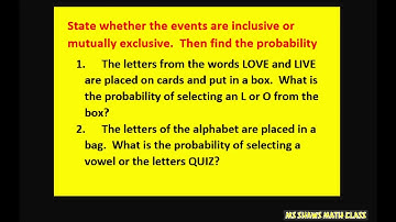 Find the probability of selecting a vowel or the letters QUIZ from the 26 letters of alphabet