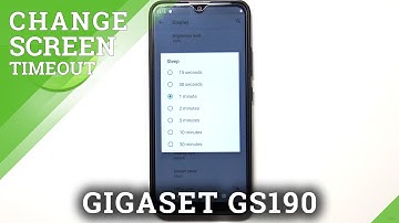 GIGASET GS190 and Display Options – Change Screen Timeout