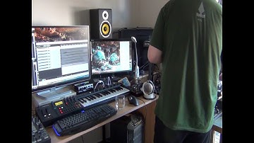 Monstur - Chill Downtempo Jam - Digitone, Drumbrute, Kaoss Pad KP3+