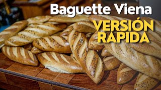 Como hacer Baguette Viena versión rápida.