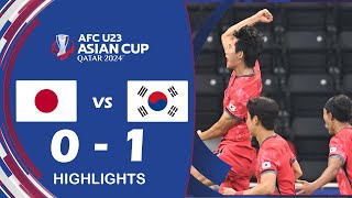 Japan U23 1-0 Korea Republic U23 | AFC U23 Asian Cup 2024 Highlights