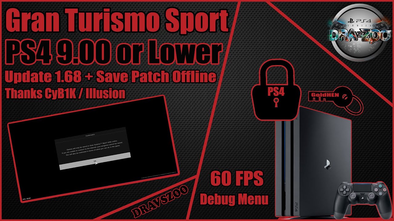 PS4: Gran Turismo Sport offline save patch by Illusion 