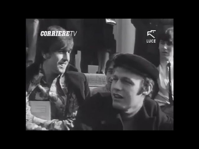 Noticiero Italiano 1967 Festival de San Remo, Rare footage of the San Remo '67 contestants