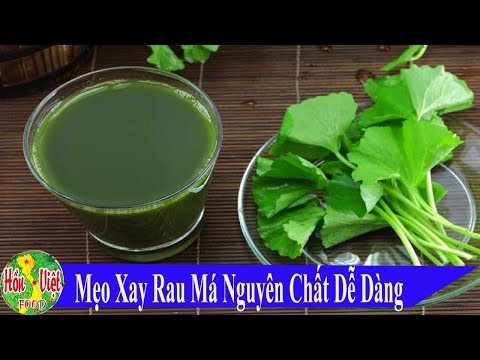 Video: Cách Nấu Rau Má