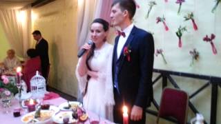 Ответное слово Димы и Юлии Губиных на своей свадьбе 11 июля 2014 года. Ответное слово Димы и Юлии Губиных на своей свадьбе 11 июля 2014 года.