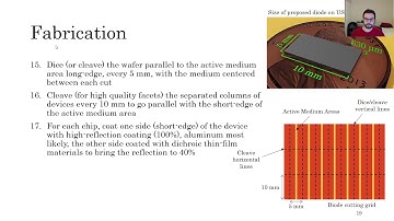 Quantum Dot Laser Design Presentation