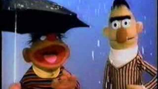 Classic Sesame Street  Ernie and Bert in the rain