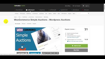 WooCommerce Simple Auctions   Wordpress Auctions