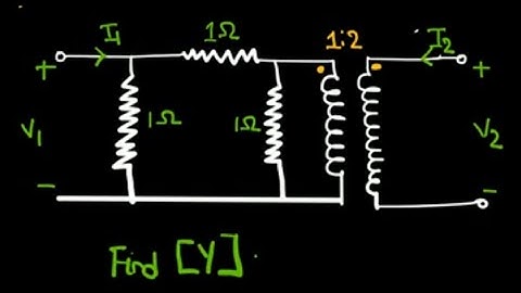 NETWORK PROBLEM 18|PROBLEM BASED ON ABCD PARAMETERS OF TRANSFORMER & TWO PORT NETWORK|