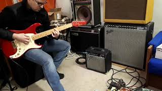 Fender Frontman 15G - Stock speaker vs. Celestion Eight 15