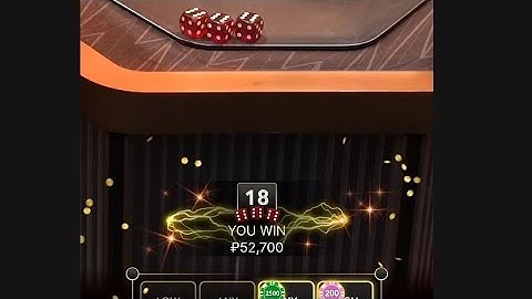 🎲 LIGHTING DICE 🎲 WON $52,700 -30/8/24