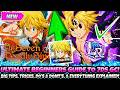 *ULTIMATE BEGINNER'S GUIDE To 7DS Grand Cross!* Big Tips & Tricks To Progress Faster & Get Stronger!