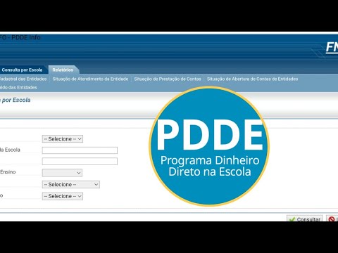 Como consultar Saldo do PDDE no Site do FNDE - PDDE Info – Consulta Escola?