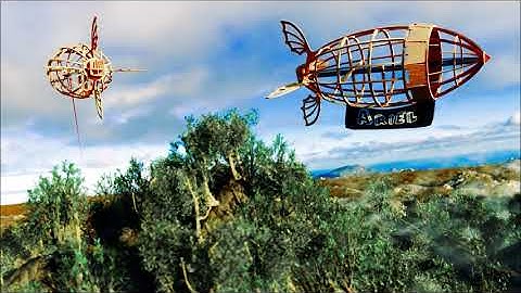 From reality to 3D - zeppelin - blender