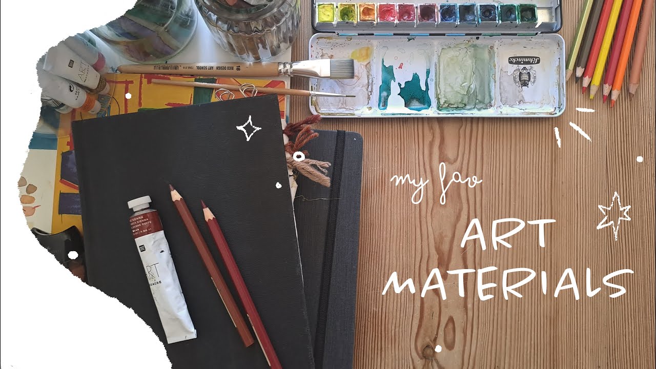 My favourite art supplies to get creative on the go — FRANCISCA