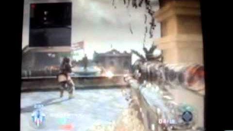 Black ops 2 awesome NO SCOPE across the map on villa