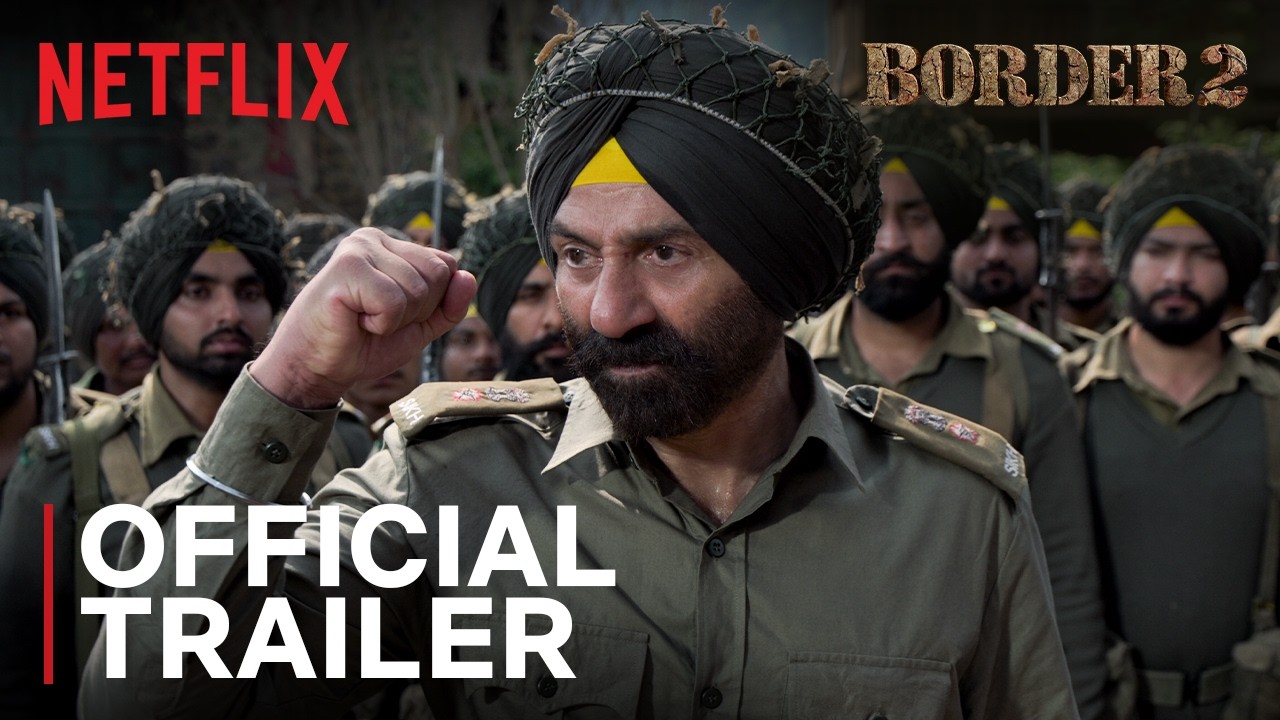 Border 2 | Official Trailer | Sunny Deol, Varun Dhawan, Diljit Dosanjh | Netflix India
