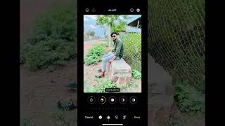 iPhone best photo editing  || HRS ||                      #action #instagram